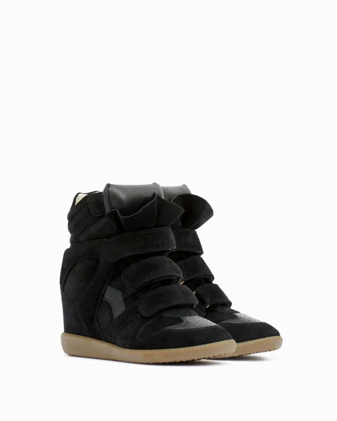 ByAlina, High Heel Leather Sneakers