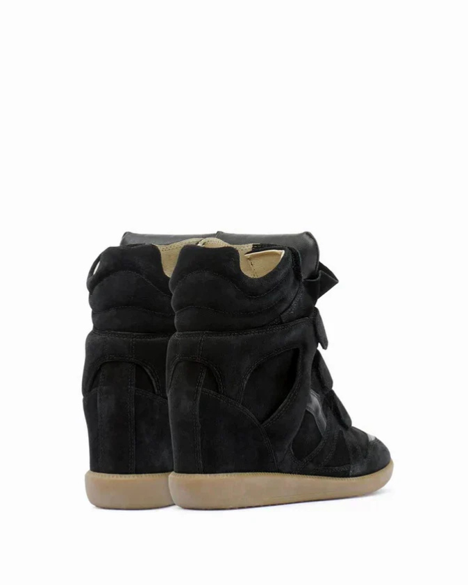 ByAlina, High Heel Leather Sneakers