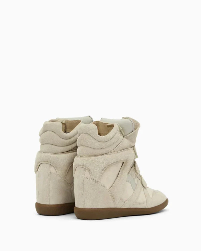 ByAlina, High Heel Leather Sneakers